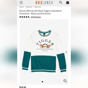 Disney Winnie the pooh Tigger Crewneck Boxlunch